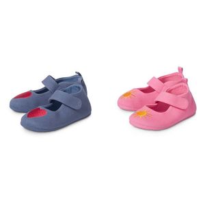 Papuče z recyklovaného materiálu, 2 páry vyobraziť