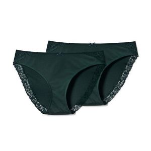 Klasické nohavičky, 2 ks, tmavozelené vyobraziť