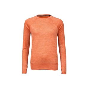 Funkčné tričko s dlhým rukávom, oranžové vyobraziť