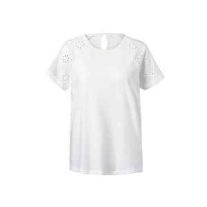 Tričko s výšivkou, biele vyobraziť