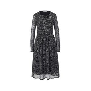 Bodkované šaty zo sieťoviny vyobraziť