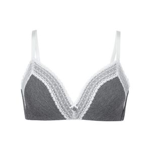 Podprsenka s mäkkými košíčkami, prúžkovaná vyobraziť