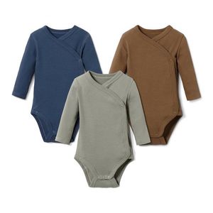 Body s dlhým rukávom, 3 ks vyobraziť