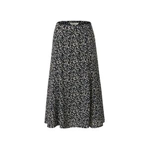 Kvietkovaná midi sukňa vyobraziť