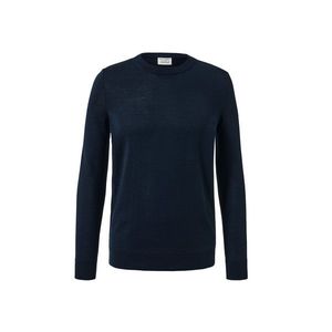 Pulóver z vlny merino, v námorníckej modrej vyobraziť