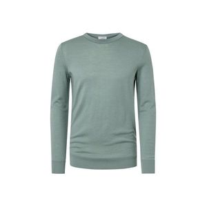Pulóver z merino vlny, svetlozelený vyobraziť