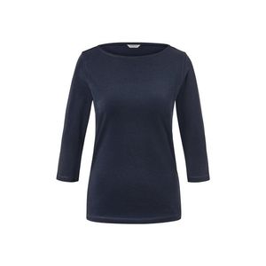 Tričko s trojštvrťovým rukávom, tmavomodré vyobraziť