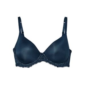 Podprsenka s košíčkami a pamäťovým efektom, tmavomodrá vyobraziť