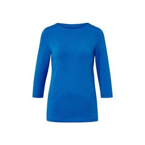 Tričko s 3/4 rukávmi, kobaltovomodré vyobraziť