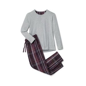 Pyžamo s tkanými nohavicami vyobraziť