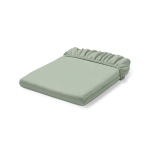 Džersejové napínacie prestieradlo, nadmerná veľkosť, zelené vyobraziť