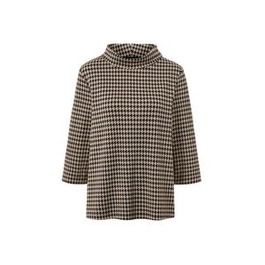 Mikinové tričko s trojštvrťovými rukávmi, kohútia stopa vyobraziť