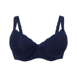 Podprsenka s kosticami, tmavomodrá vyobraziť