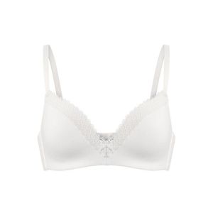 Podprsenka s mäkkými košíčkami, biela vyobraziť