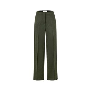 Džersejové nohavice, zelené s melírom vyobraziť