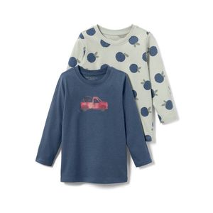 Detské tričká s dlhými rukávmi, 2 ks vyobraziť