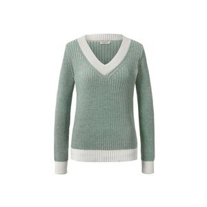 Pulóver z rebrovanej pleteniny vyobraziť