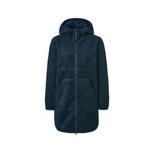 Plyšový kabát v oversize štýle vyobraziť