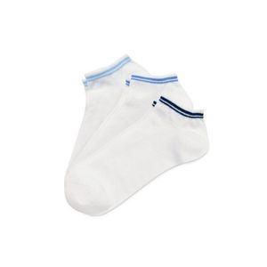 Krátke ponožky, 3 páry, biele vyobraziť