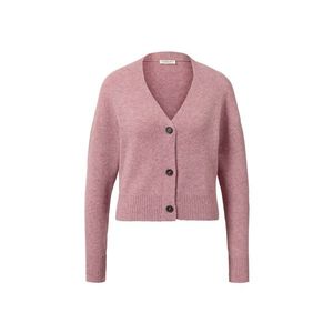 Kardigán z hrubej pleteniny, ružový vyobraziť