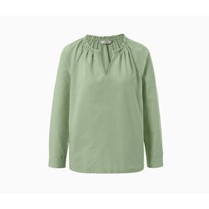 Blúzka s výstrihom do V vyobraziť