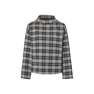 Kockovaná mikina vyobraziť