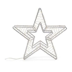 LED hviezda, 3D, do exteriéru, malá vyobraziť
