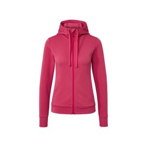 Mikina s kapucňou, bobuľová vyobraziť