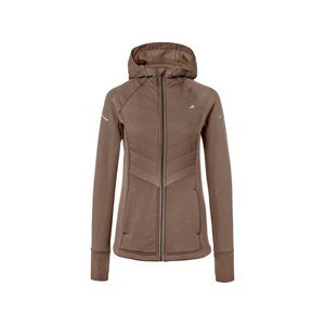 Termobunda s kapucňou, hnedá vyobraziť