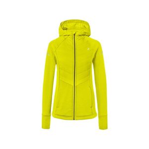 Termobunda s kapucňou, neónovožltá vyobraziť