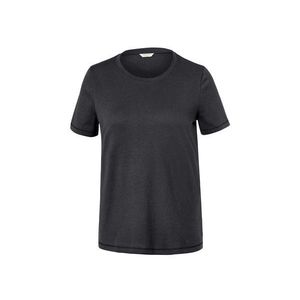 Jednoduché tričko, čierne vyobraziť