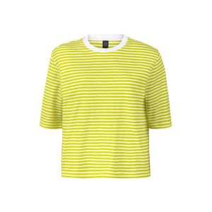 Prúžkované tričko, žlté vyobraziť
