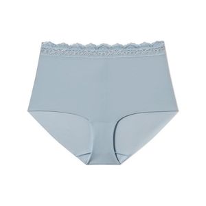 Nohavičky s vysokým pásom, modré vyobraziť