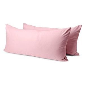 Obliečky na vankúše z mikrovlákna, 2 ks, ružové, cca 80 x 40 cm vyobraziť