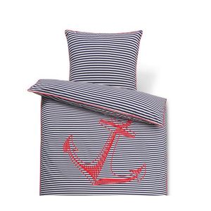 Posteľná bielizeň z perkálu, štandardná veľkosť, červená vyobraziť