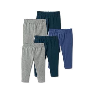 Džersejové legínsy s biobavlnou, 5 ks vyobraziť