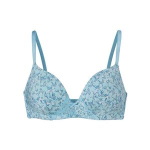 Podprsenka s mäkkými košíčkami, tyrkysová vyobraziť