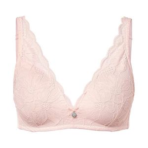 Podprsenka s mäkkými košíčkami, ružová vyobraziť