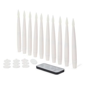 Vznášajúce sa LED sviečky, 10 ks vyobraziť