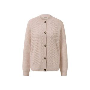 Pletený kardigán s vrkočovým vzorom vyobraziť