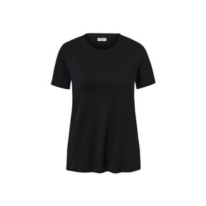 Jednoduché tričko, čierne vyobraziť