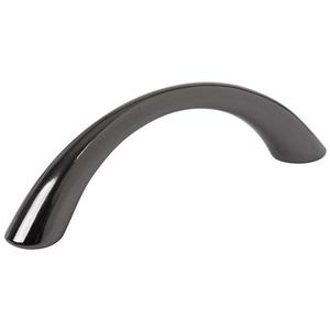 Nábytková úchytka Gitka 64 mm lesklý čierny nikl vyobraziť