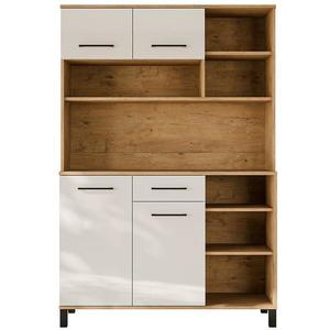 Príborník Linda Biely/Dub Lancelot 120 (VIGO) vyobraziť