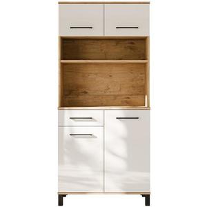 Príborník Linda Biely/Dub Lancelot 80 (VIGO) vyobraziť