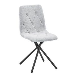 Stolička Luna Svetlošedá Raven 06 vyobraziť