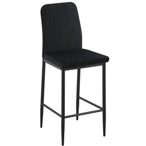 Barová Stolička Evin 12641 čierna vyobraziť
