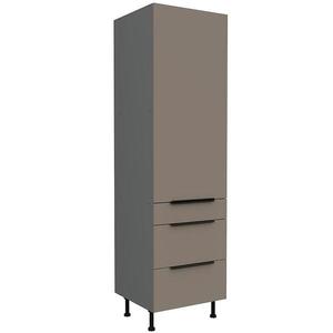 Kuchynská skrinka Aria-Ta/Ant Anti Fingerprint 60dks-215 1f 3s vyobraziť