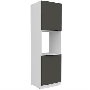 Kuchynská skrinka Aria-Gr/Wh Anti Fingerprint 60dp-210 2f vyobraziť