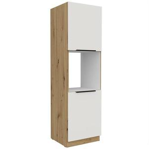 Kuchynská skrinka Aria-Wh/Ar Anti Fingerprint 60dp-210 2f vyobraziť