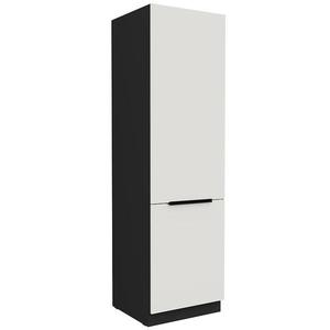 Kuchynská skrinka Aria-Wh/Bl Anti Fingerprint 60lo-210 2f vyobraziť